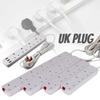 13a British Power Strip With 3 Meter Extension Cord And Multiple Outlets For Enhanced Convenience
