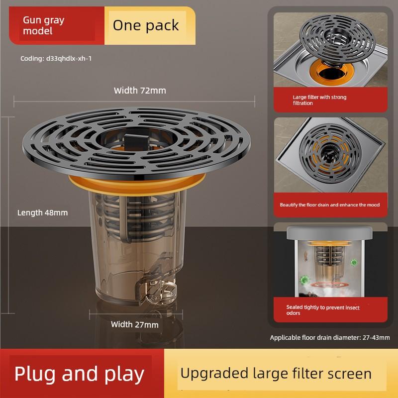 Toilet Neutral Toilet Pipe Floor Drain Odor Preventer