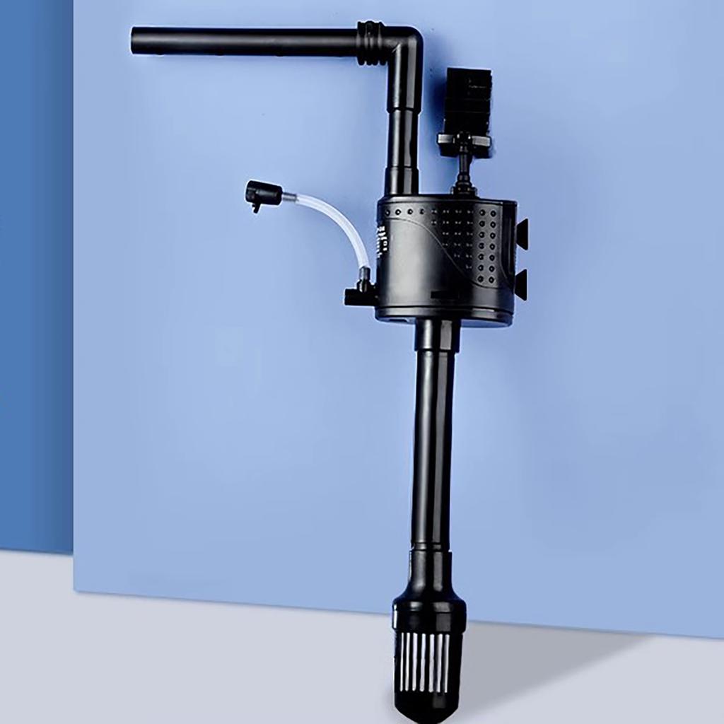 Aquariumfilter mit Wasseraufbereitungspumpe, biochemischer Filter, geräuscharmer Innenfilter zur Sauerstofferhöhung