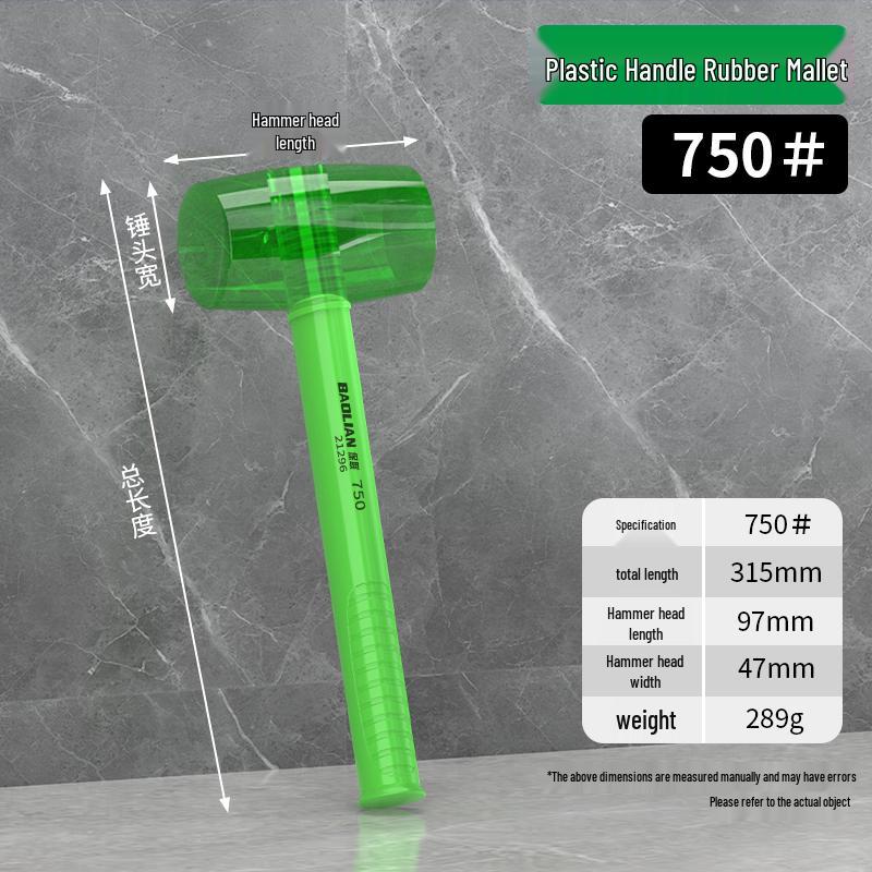 

High Elasticity Shockproof Rubber Hammer for Tile Installation