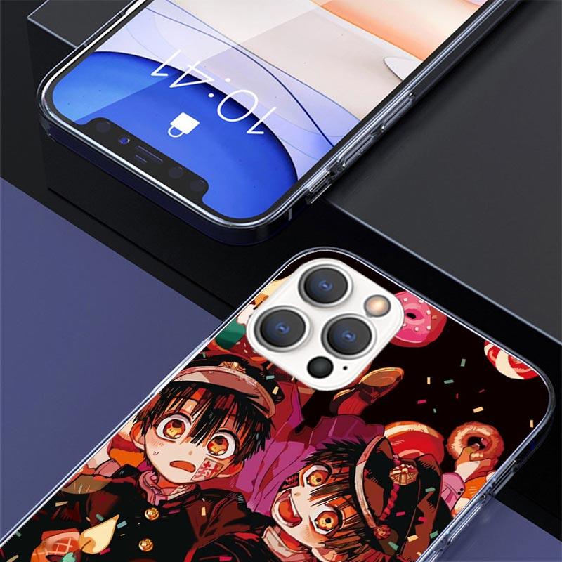 Toilet Bound Hanako Kun Anime Case Phone Cover for Apple iphone 16 15 14 13 12 Mini 11 Pro Max 16E X XS XR 7 Plus 8 + SE 2020 Tr