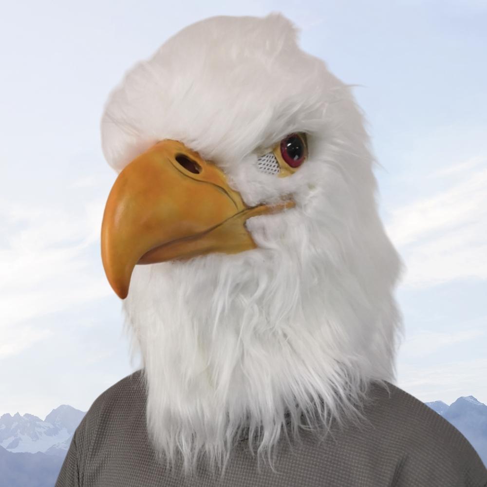 Nová maska Hawk Eagle Bird Pokrývka Halloween Kostým Party Cosplay Rekvizity Orlí masky Party Karneval Festival Oblékání Prop
