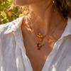Mulberry Fruit Necklace Lemons Collarbone Chain Fashion Fruits Choker  Vacation