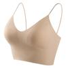 Women's Autumn/Winter Spaghetti Strap Camisole with Built-in Bra & Pads