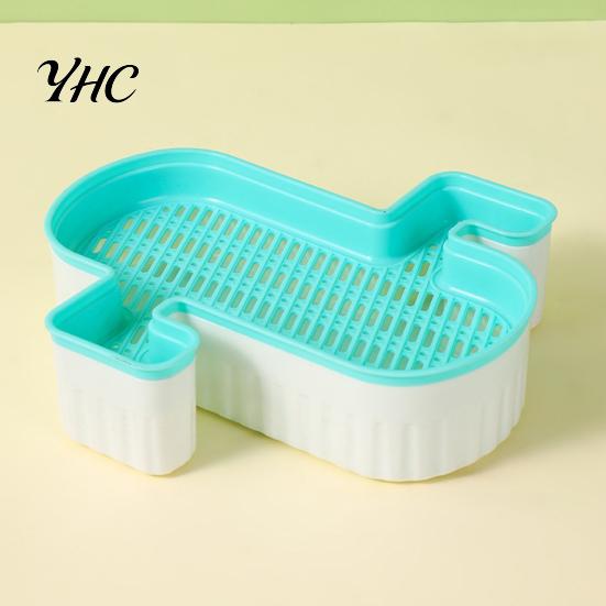 Cat Grass Planting Box Hydroponic Planter Detachable Bottom Fine Filter Hole Double Self-watering Layer Soilless Catnip Snack Growing for Garden