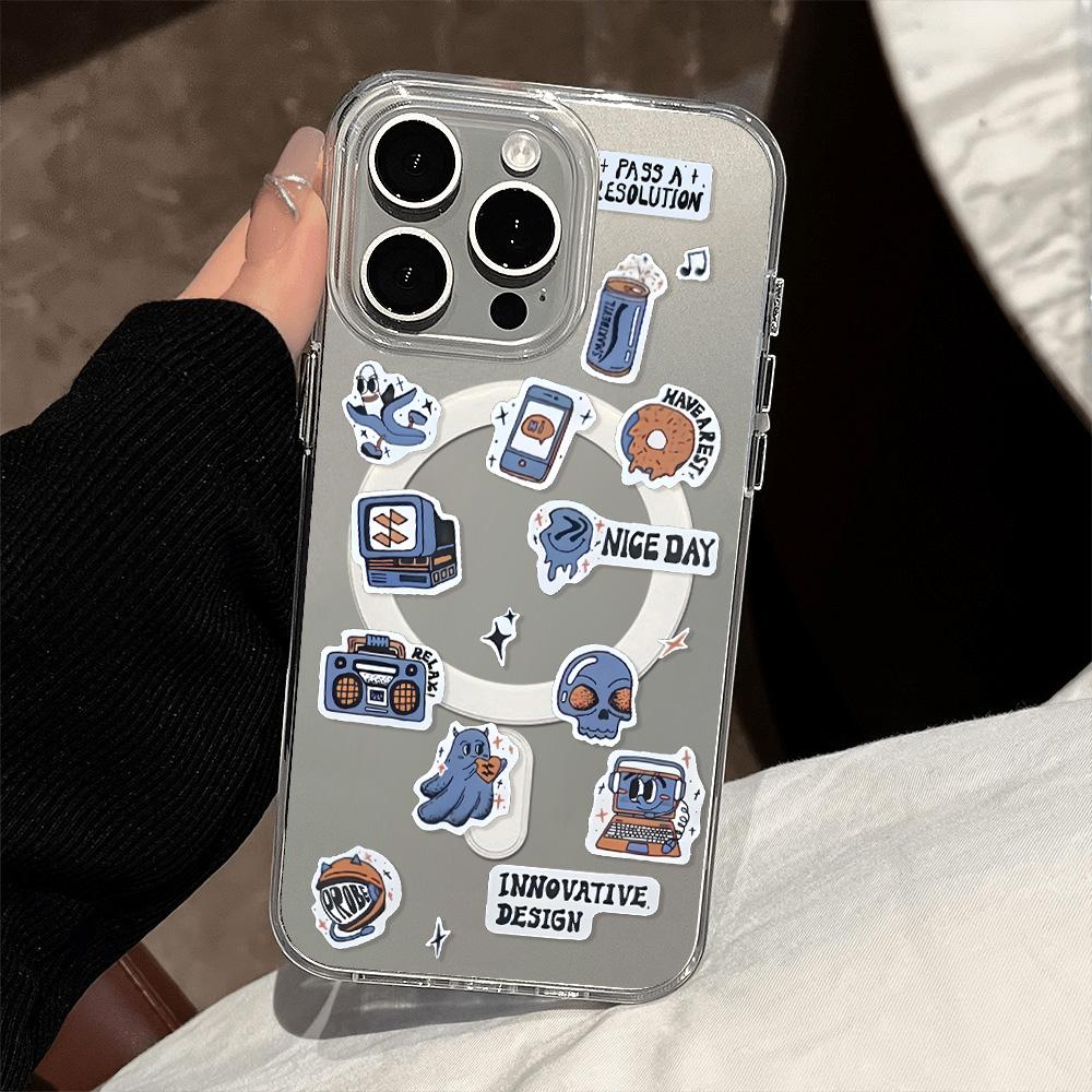 Magnetický kryt na telefon pro iPhone 11 12 13 iPhone 13 14 15 Pro 15 16 Pro Max Samsung A15 A16 A25 A26 A55 A56 S25 S24 S22 S23 Ultra S25 Edge