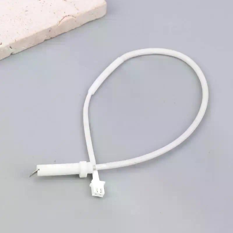 Electric Ceramic Furnace Temperature Sensing Wire Electrode Spark Plug With Wire Ignition For Gas Cooker