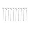 Tent Nails Aluminum Alloy Ground Nails Camping Rock Bottoms Ground Anchors Tent Accessory For Outdoor Camping Tent Peg
