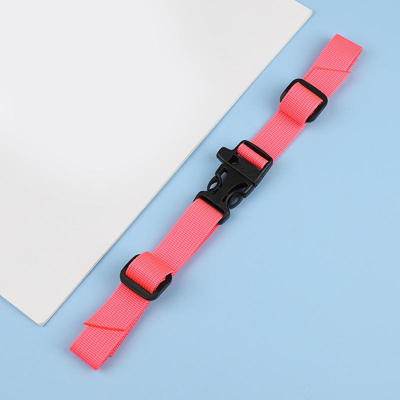 Backpack Chest Harness Strap Webbing Sternum Adjustable Backpack Heavy Duty Chest Strap Hiking And Jogging Non-slip Pull Belt