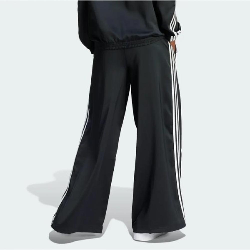 Adidas Women Satin Wide Leg Pants Iu2520