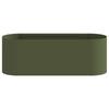 Raised Garden Bed Olive Green 120 X 40 X 40 Cm