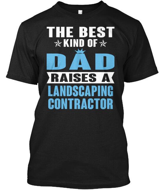 Landscaping Contractor T-Shirt Made in the USA Size S to 5XL