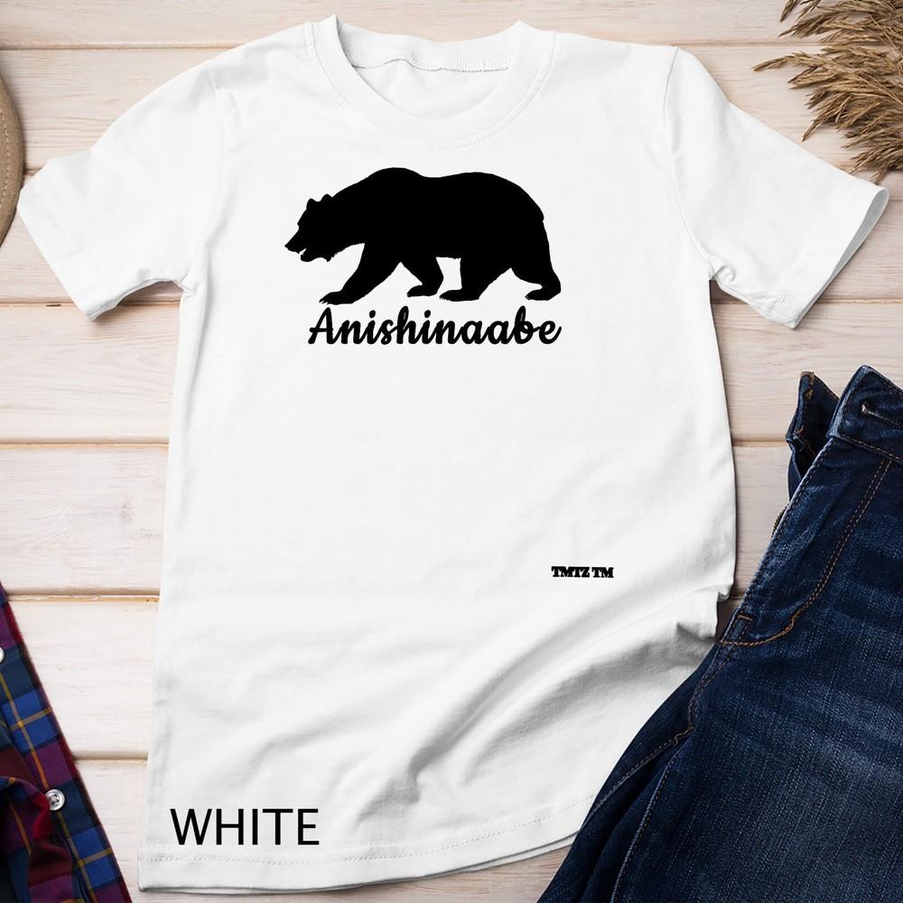 

Makwa Anishinaabe Ojibwe Language Chippewa Bear Unisex T-shirt M