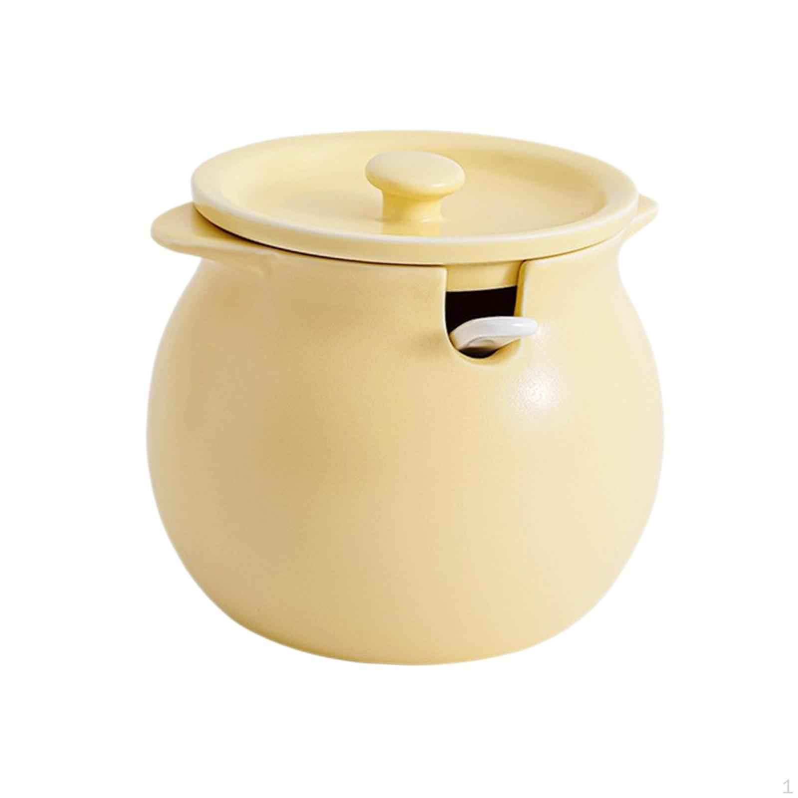 

Элегантный контейнер с крышкой и ложкой для кухни M