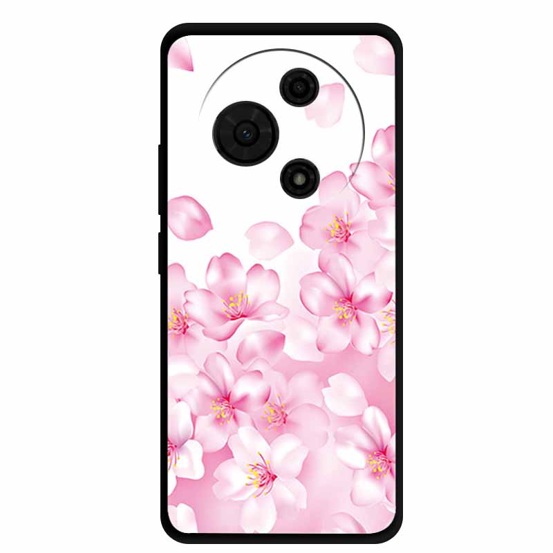 Für TCL 60 SE Hülle T517H Niedliche Cartoon Bunte Weiche TPU Silikon Rückseite für TCL 60 SE Hülle Schwarze Handyhülle Funda TCL60 SE