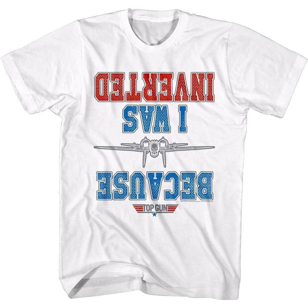 Top Gun Inverted Upside-Down Men T Shirt S