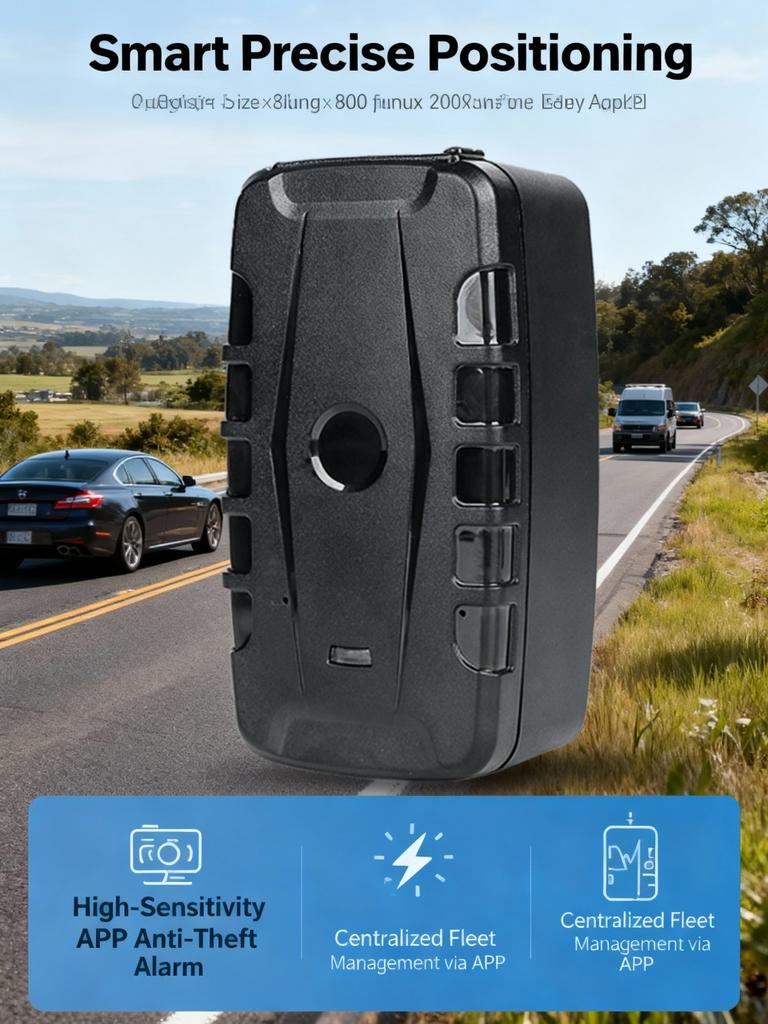 2000 mAh Ultra-Long Standby Car GPS Tracker - Anti-Theft Device for Vehicles & Parcels (Free Installation, 4G Tracking)