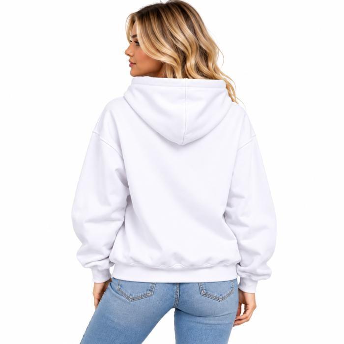 Women's White Hoodie - Los Angeles Logo - White