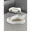 Neue atmungsaktive Mesh-Freizeitschuhe für den Sommer für junge Schüler dicke Sohle leicht niedrig geschnitten Board kl