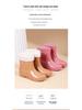Exquisite Women's Short Rain Boots - Non-slip, Waterproof, and Stylish for Spring and Autumn