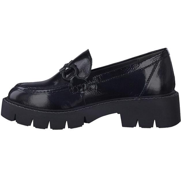 Women's Caprice Mokassins Black Slip-ons 9-24708-41-017