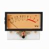 VU Meter Panel with Backlight Rectangular for Amplifiers, Audiophiles