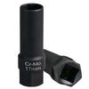 Anti Theft Socket Lug Nut Socket Cr Mo Steel Locking Lug Key Automotive Repair Tools
