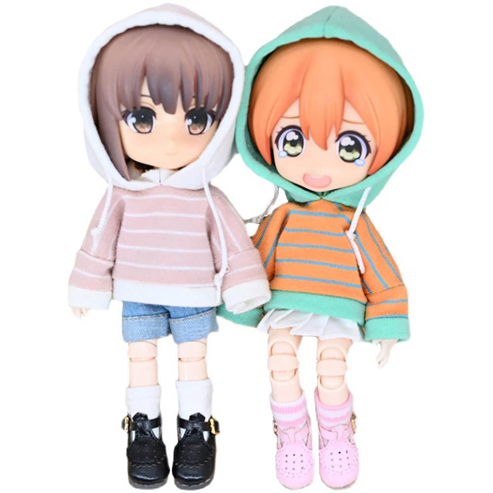 niannyyhouse Obitsu doll shoes Obitsu 11cm doll shoes Nendoroid shoes Obitsu 11 shoes for OB11 (blue)