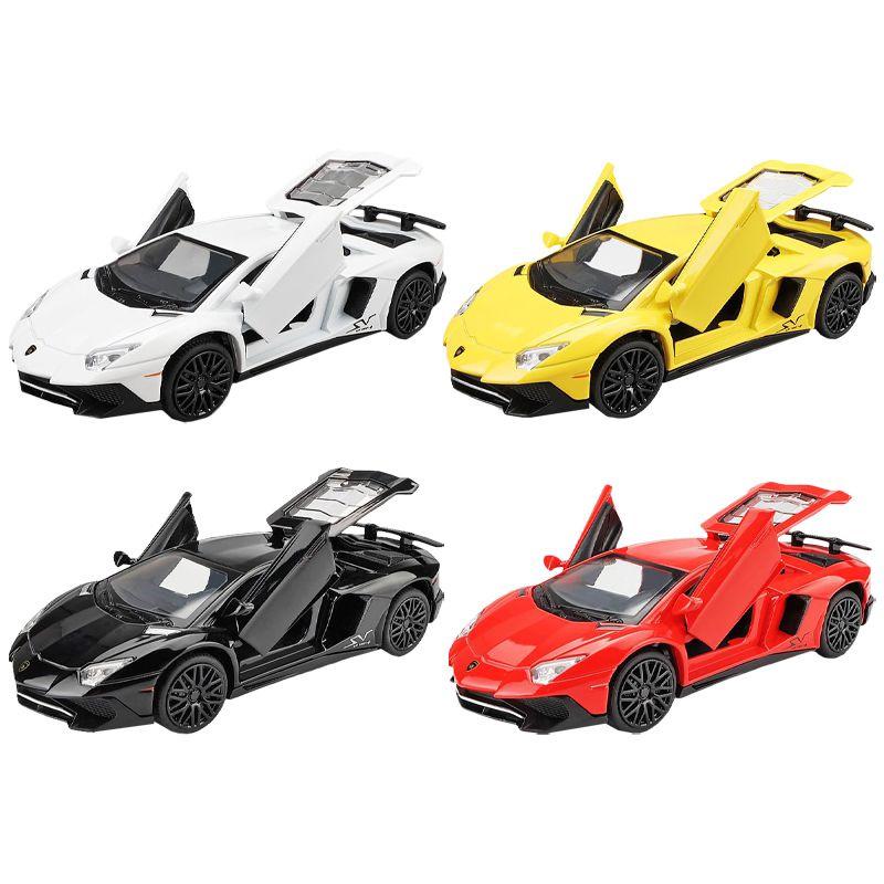 Exquisites Lamborghini Legierungsauto-Modell Mit Detaillierter Beleuchtung Und Soundeffekten Für Sammler