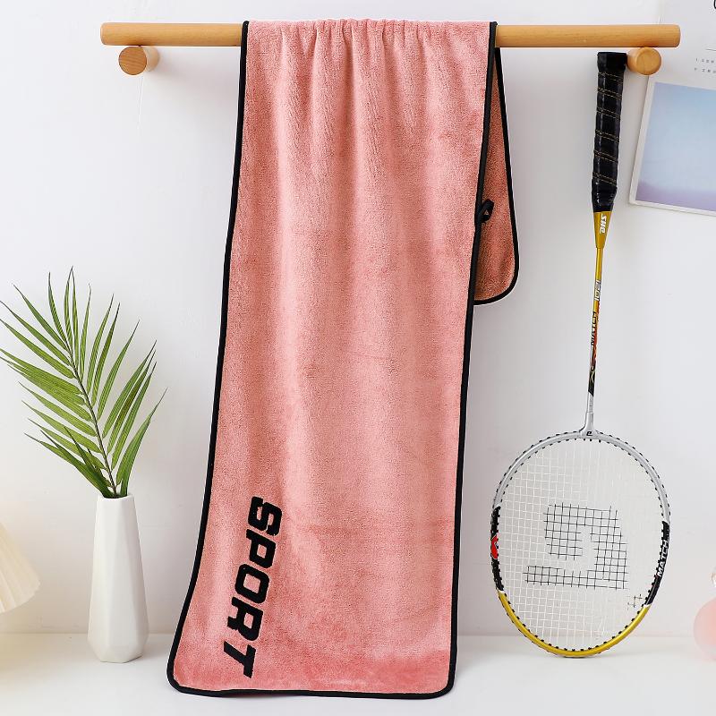 

30 * 110 см Спортивное полотенце из ультратонкого волокна, впитывающее пот для тренировок в зале, для йоги, быстросохнущее, для упражнений, пляжное, быстросохнущее