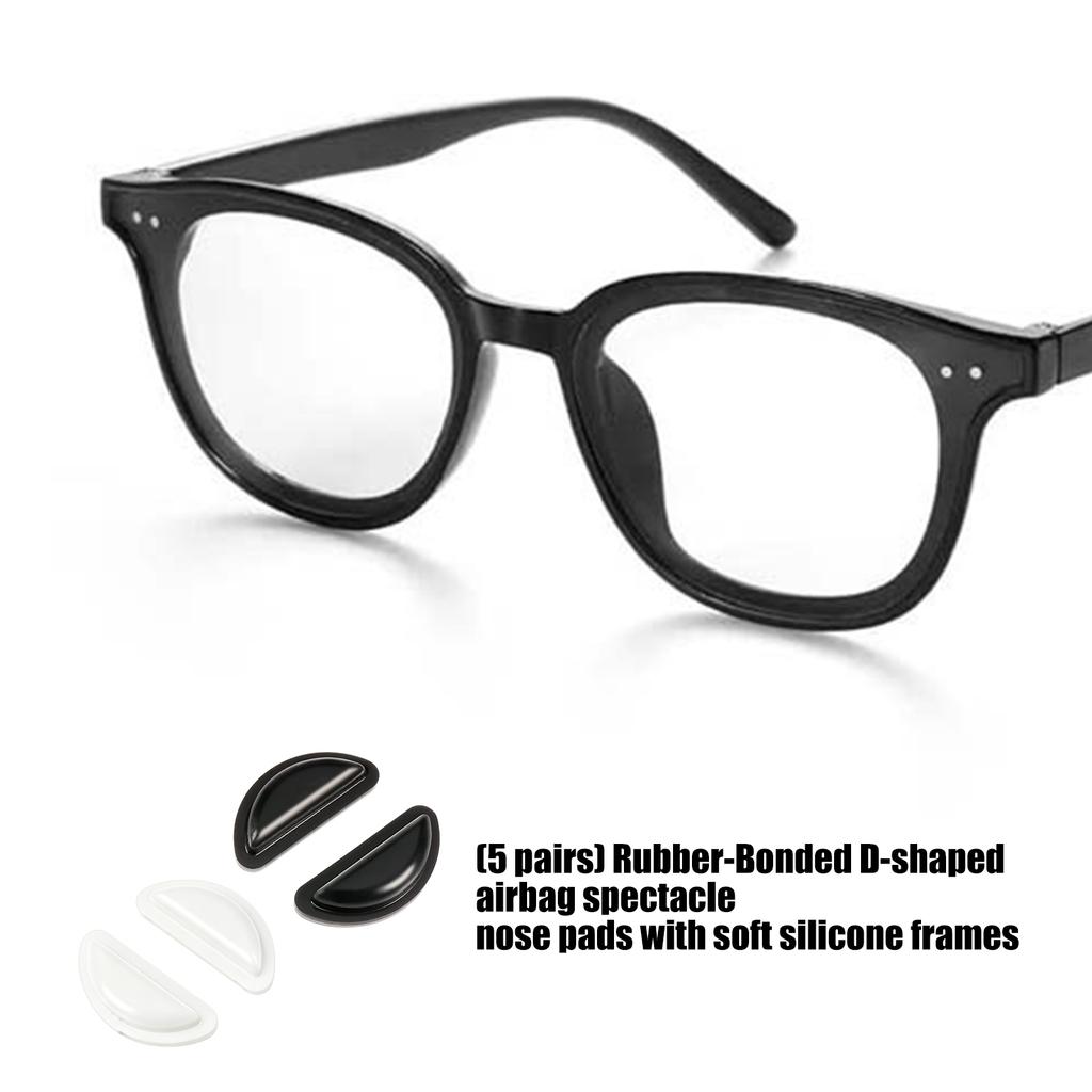 Value Pack Soft Gel Nose Pad for Intelligent Glasses NonSlip Comfort Nose Cushions Enhancing Eyewear Accessories