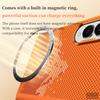 Luxury Business Magnetic Textured Skin-Feel Case for Samsung Z Fold 8 Wide Shockproof for Magsafe Metal Lens Protector Cover