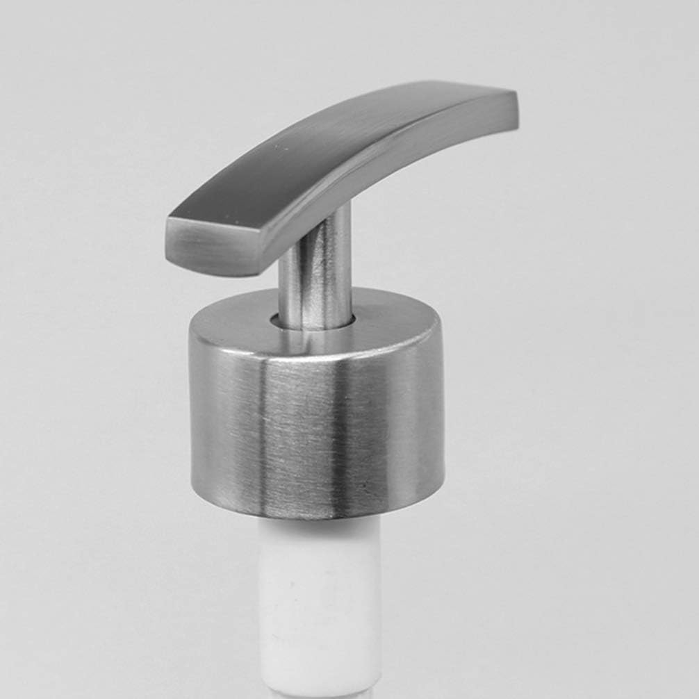 Hemoton Stainless Steel Soap Soap Dispenser Head,Soap Dispenser Pump Replacement,Lotion Dispenser Pumps,Soap Pump Dispenser Pump Head,Hand Soap