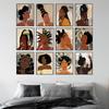 BigWig Prints Black Girl Wall Art - Hair Salon Wall Decor, Black Woman Art, Hair Salon Pictures Decor, n n Artwork for Stylist, Beauty Shop