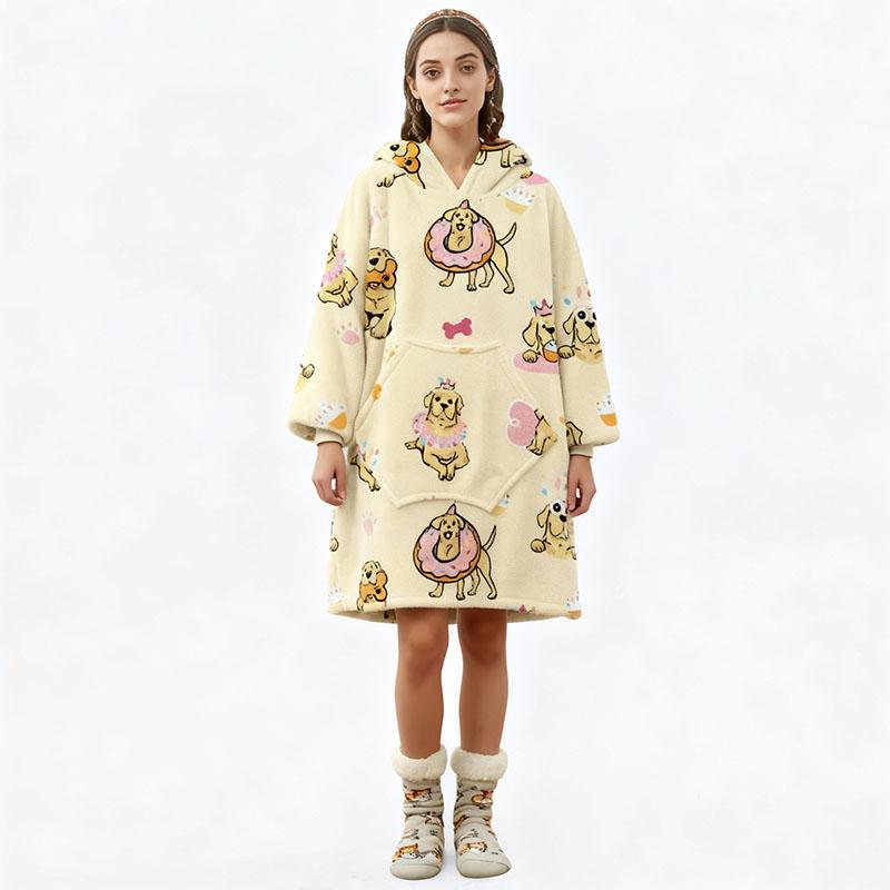 Blanket with a hood - Doggie