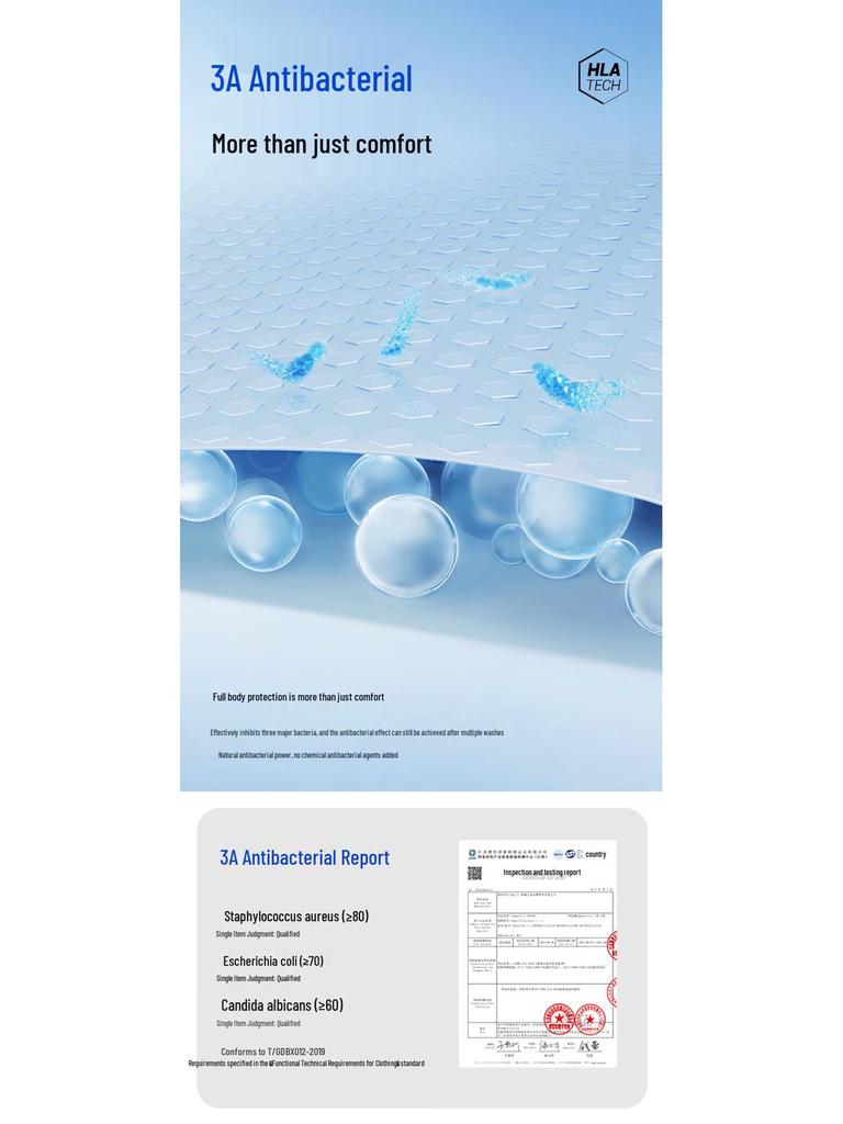 HLA Herren Fleecegefütterte Slim-Fit Freizeithose