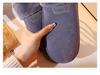 Women's Suede Winter Gloves, Warm and Windproof with Velvet and Hanging Neck Design.