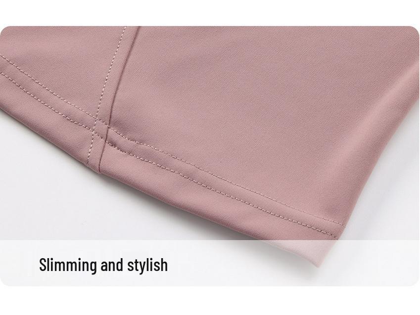 Dámský nahý top na jógu se zipem a ochranou proti nárazům - Zeštíhlující bez rukávů se stojáčkem pro letní venkovní sporty.