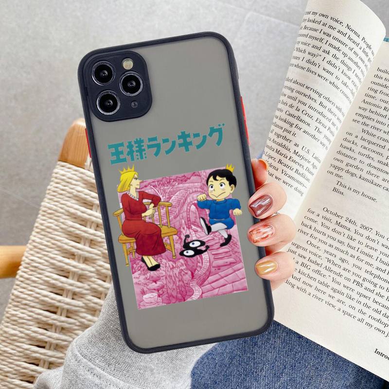 Ranking of Kings Phone Case For iphone 13 12 11 Pro Max Mini XS 8 7 Plus X SE 2020 XR Matte Transparent Cover