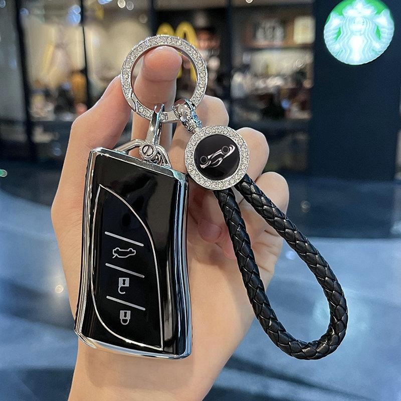 Tpu Car Key Case Cover For Lexus Nx Es Ux Us Rc Lx Gx Is Rx 200 250H 350H Ls 450H 260H 300H Ux200 Key Chain Accessories