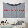 Boston Baseball Jersey Design Pattern Wall Hanging Tapestry Decorative Tapestry Home Decor for Bedroom and Living Room