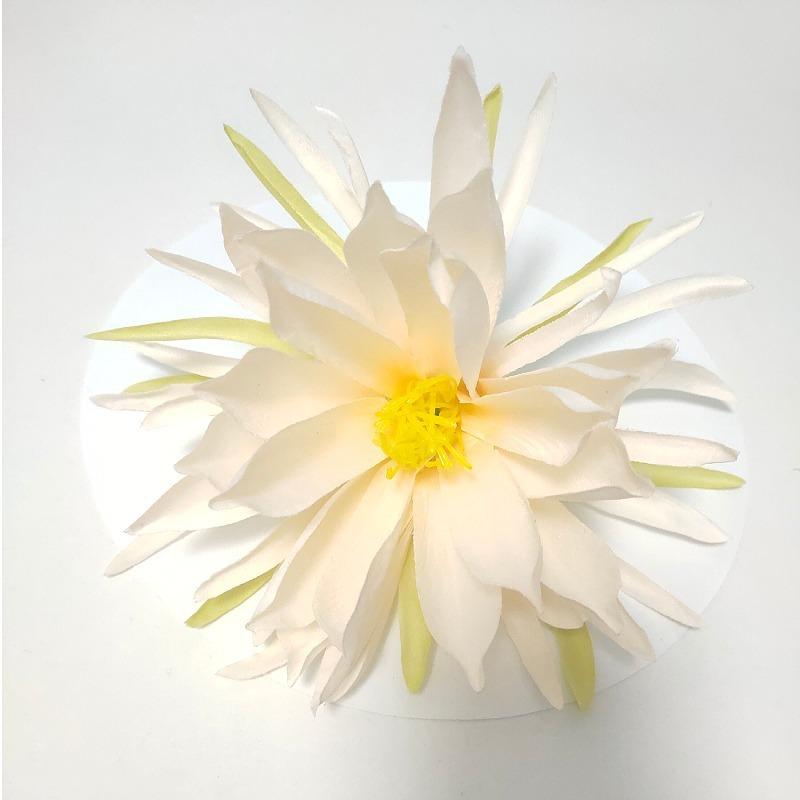 20cm Simulated Epiphyllum Flower Head Decoration Fake Flower Head Flower Background Wall Headdress Silk Flower Wedding Flower 1pc шампанского