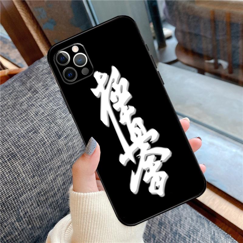 Oyama Kyokushin Karate Case For iPhone 14 12 11 15 16 Pro Max Phone Cover on iPhone 13 12 Mini X XR XS Plus Cover