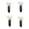 Sturdy Aluminum Key Holder With Builts In Bottle Opener And Screwdriver For Easy Organization And Daily Use