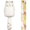 Pet hair remover roller, adhesive roller for pet hair, fun cat design, replaceable and wallmounted