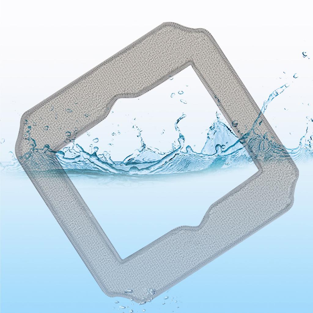 Pack Of 5 Polyester Fiber Cloths for Miniature Glass Cleaner Washable Wipes Replacement Pads Cleaning Robot Accessories