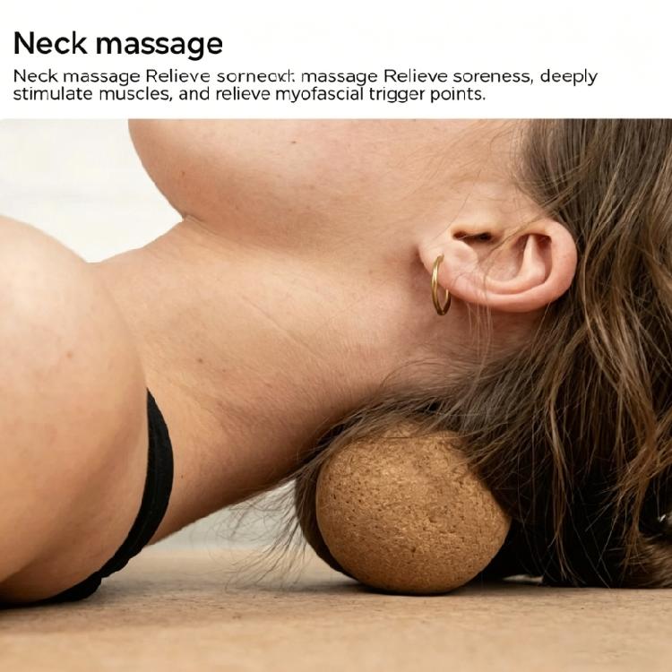 Corks Massage Fascia Ball Relax Muscles for Gym Fitness Pilates Dance Auxiliaries Tool Release Therapies
