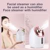 Facial Steamer Nano Ionic Hot Mist Face Steamer Home Sauna SPA Face Humidifier Atomizer for Women Men Moisturizing Unclogs Pores