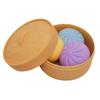 3cm Mini-Knödel Squishy Set of 3, Stressabbau Spielzeug Weich zum Drücken, Lustiges Fidget Spielzeug für Kinder, Verschiedene Farben, In Geschenkbox