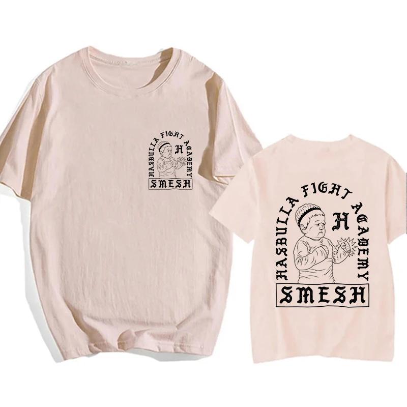 Classic Team Hasbulla EU Size T Shirt Men Women Fighting Hasbulla T-shirt Hip Hop Graphic Shirt Tops Manga T Shirt Streetwear